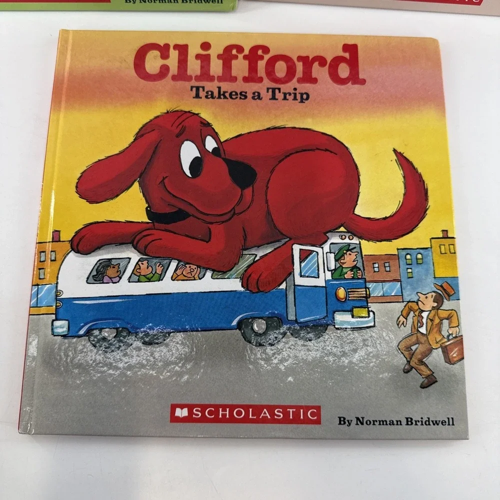 KOHL'S Cares—Scholastic Clifford Lot of 3 Hardcover Books by Norman Bridwell